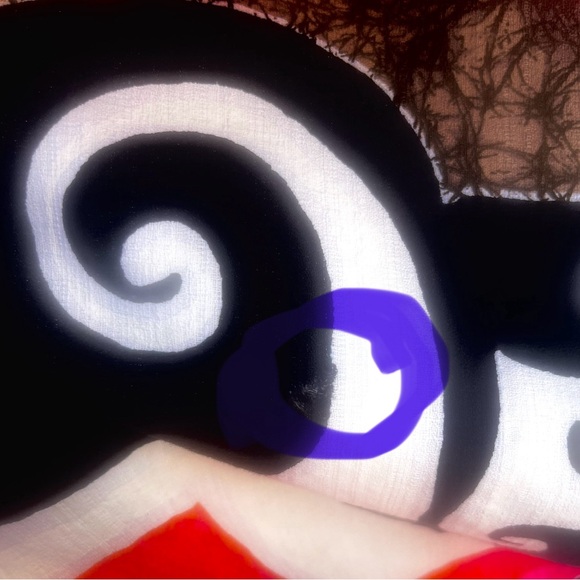 SOLD!! 💸💸Vintage psychedelic wrap skirt - Picture 9 of 10